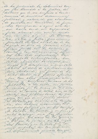 Lot #138 Antonio Lopez de Santa Anna: Santa Anna on his exile from Mexico - Image 2