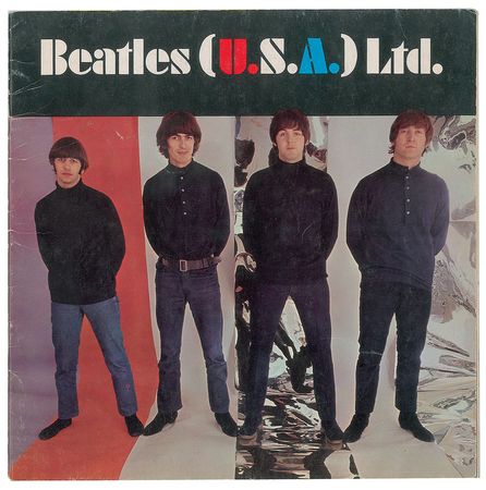 Lot #417 Beatles: The Beatles sign for 