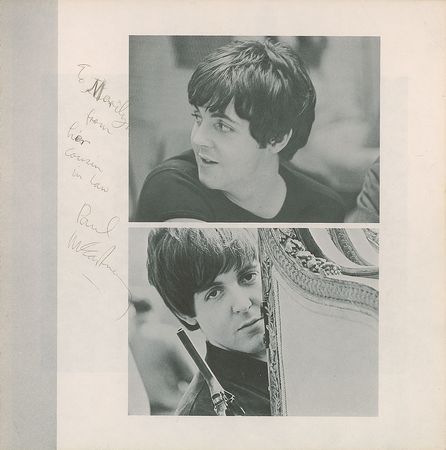 Lot #417 Beatles: The Beatles sign for 