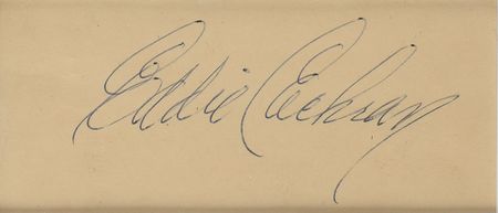 Lot #473 Eddie Cochran Signature - Image 2