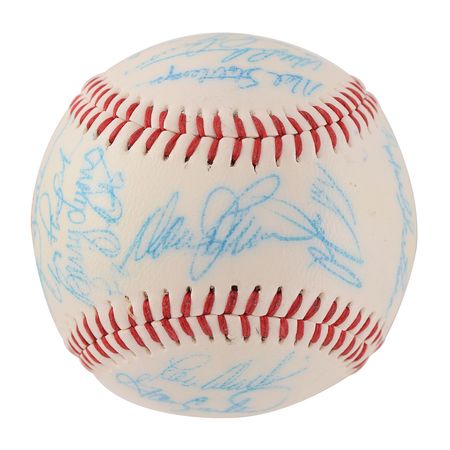 Lot #805 NY Mets: 1986 Baseball - Image 1