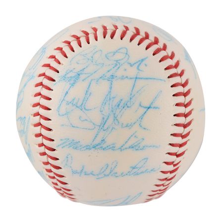 Lot #805 NY Mets: 1986 Baseball - Image 2
