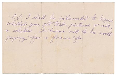Lot #364 Charles L. Dodgson Handwritten Letter Signed - Image 3