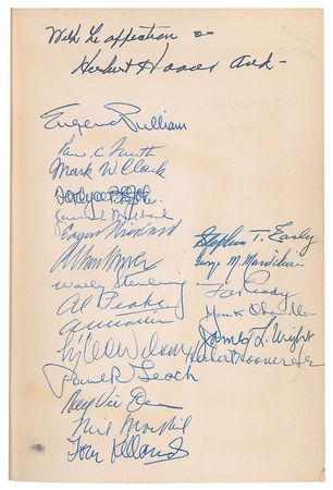 Lot #75 Herbert Hoover Book - Image 2