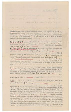 Lot #120 Frederick Douglass Signed Document - Image 4