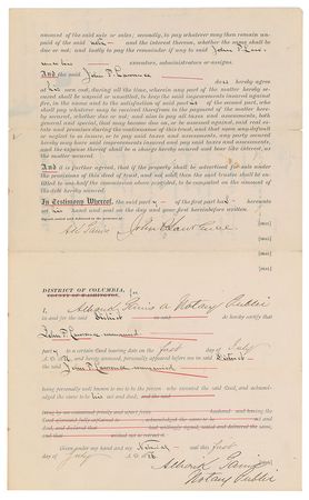 Lot #120 Frederick Douglass Signed Document - Image 5