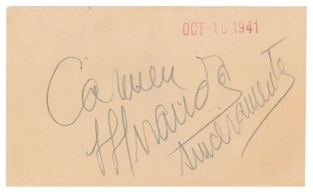 Lot #626 Hollywood Signatures - Image 1