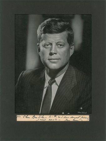 Lot #35 John F. Kennedy Signature