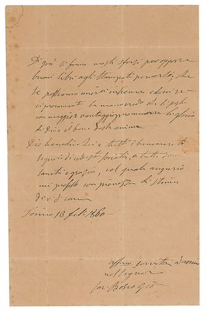 Lot #132 Saint John Bosco: Efforts to 