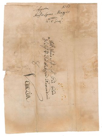 Lot #133 Saint Alphonsus Liguori Signed Letter - Image 2