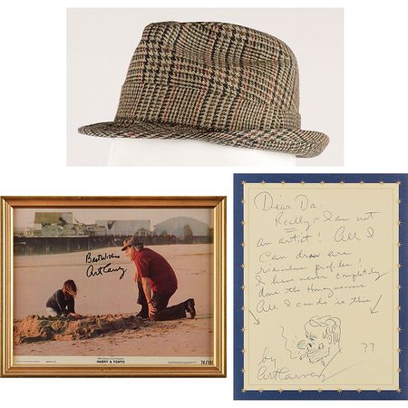 Lot #592 Art Carney: Worn on screen by Art Carney in his Oscar-winning role - Image 1