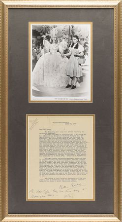 Lot #714 Wizard of Oz: Billie Burke Typed Letter Signed - Image 1