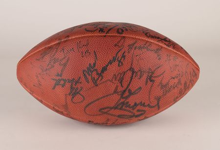 Lot #804 NY Giants: 1986 Football - Image 2