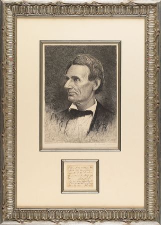 Lot #13 Abraham Lincoln: President Lincoln