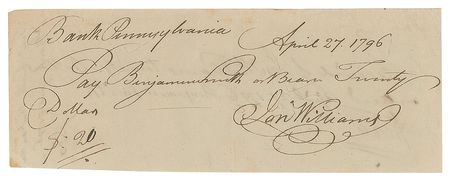 Lot #256 Jonathan Williams Signed Document - Image 1