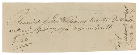 Lot #256 Jonathan Williams Signed Document - Image 2