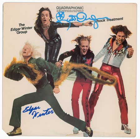 Lot #512 Johnny and Edgar Winter and Rick Derringer Albums - Image 6