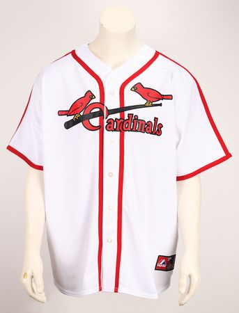 Lot #800 Stan Musial Jersey - Image 1
