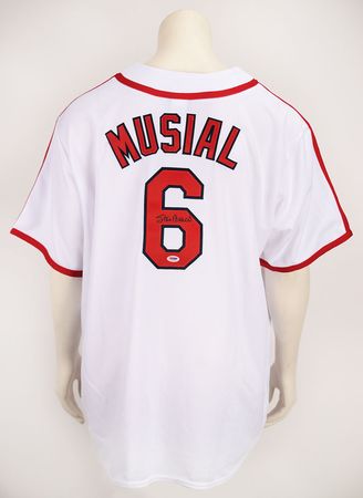 Lot #800 Stan Musial Jersey - Image 2