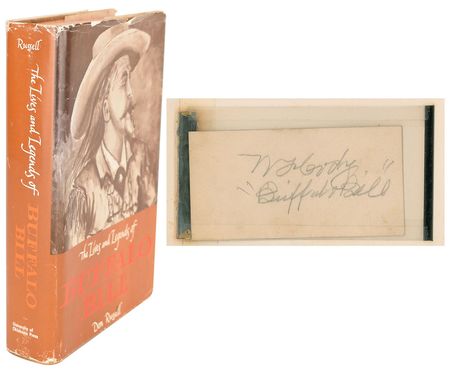 Lot #151 William F. ‘Buffalo Bill’ Cody Signature - Image 1