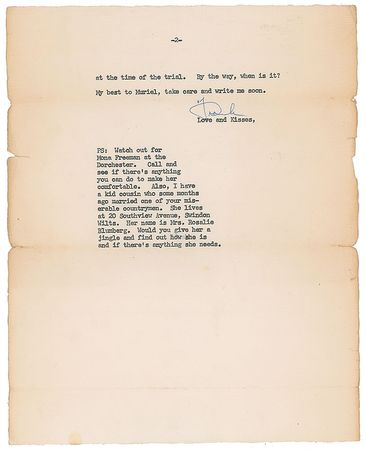 Lot #556 Frank Sinatra: Sinatra on a 