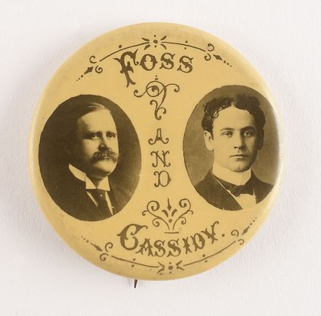Lot #180 Eugene Foss and Thomas Cassidy Pin - Image 1