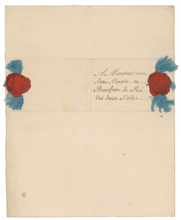Lot #144 Marie Antoinette Signed Letter - Image 2