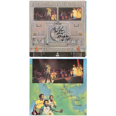 Lot #428 Bob Marley: 