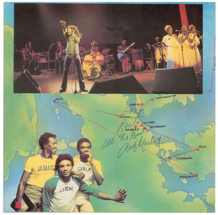 Lot #428 Bob Marley: 