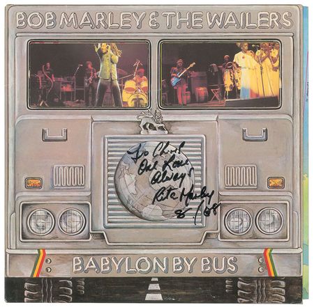 Lot #428 Bob Marley: 