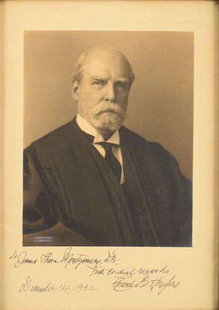 Lot #190 Charles Evans Hughes Signed Photograph - Image 1