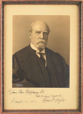 Lot #190 Charles Evans Hughes Signed Photograph - Image 2