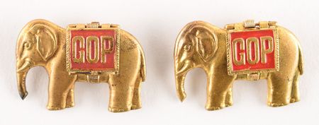 Lot #93 William McKinley and Garret Hobart Pins - Image 2