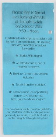Lot #381 J. K. Rowling Book - Image 5