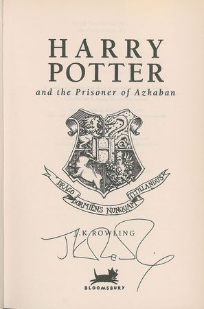Lot #374 J. K. Rowling: Sought-after 
