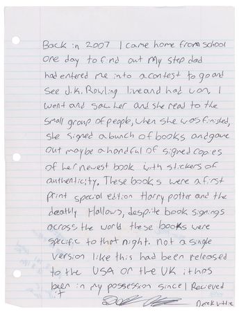 Lot #376 J. K. Rowling Book - Image 5