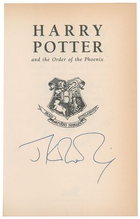Lot #377 J. K. Rowling Book - Image 2