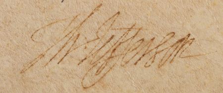 Lot #3 Thomas Jefferson and James Madison Signed Document - Image 2