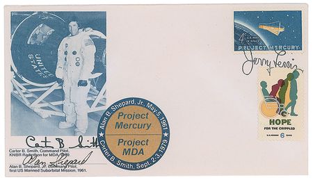 Lot #298 Alan Shepard Cover - Image 1