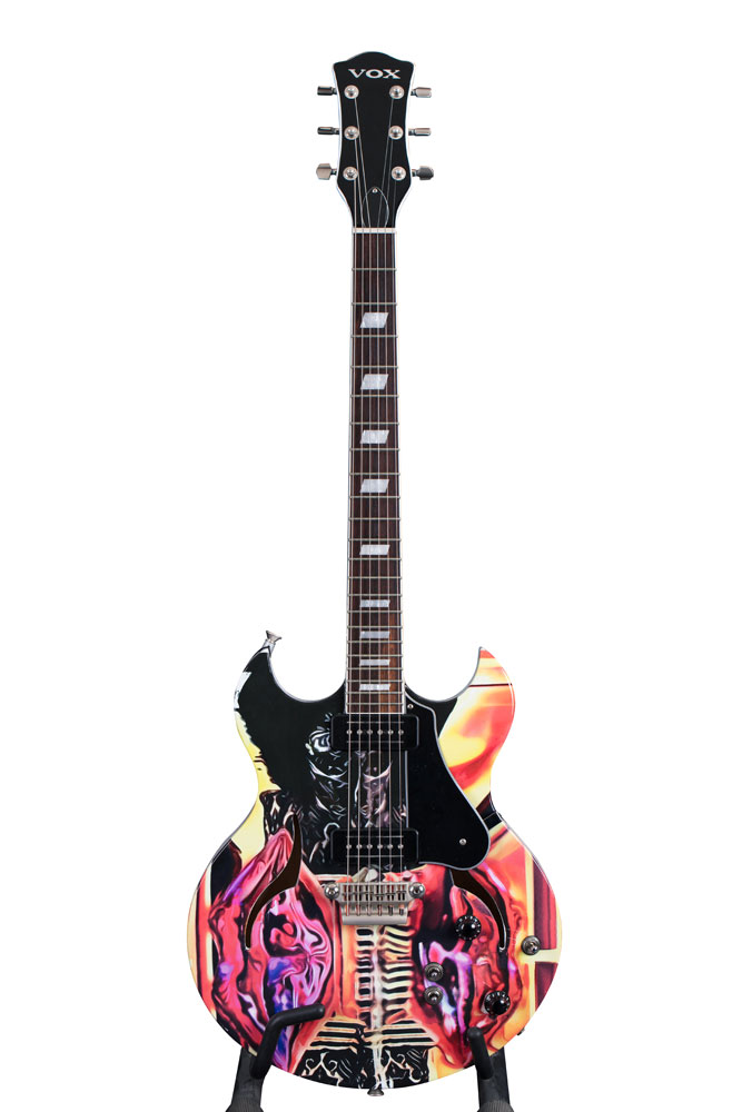 ギター VOX HDC-77 Prince's Vox HDC-77 Electric Guitar Could Fetch $383K At Auction