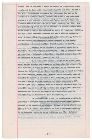 Lot #1027 Vito Genovese Original Court Document - Image 3