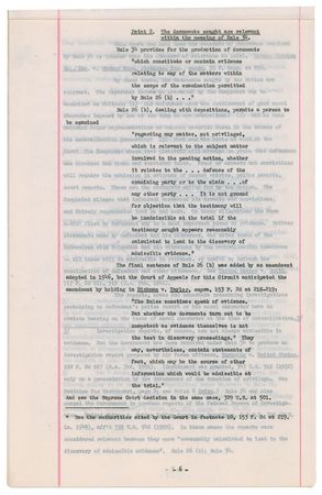 Lot #1027 Vito Genovese Original Court Document - Image 6