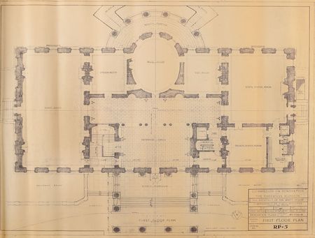 Lot #1056  White House North Portico Door Panel - Image 4