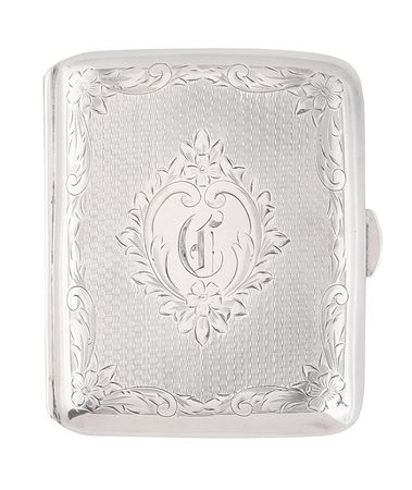 Lot #1017 Al Capone's Silver Cigarette Case