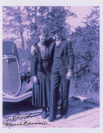 Lot #1004 Marie Barrow Signed Photograph