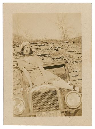 Lot #1003 Blanche Barrow Group of (3) Original Photographs with Marie Barrow Autograph Letter Signed - Image 2