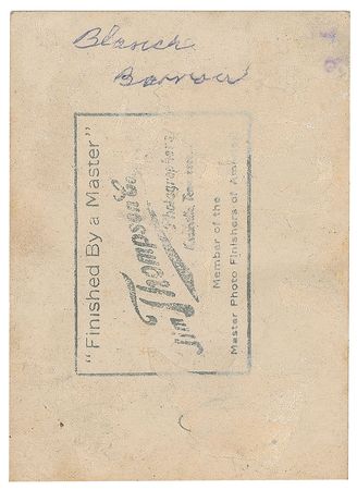 Lot #1003 Blanche Barrow Group of (3) Original Photographs with Marie Barrow Autograph Letter Signed - Image 6