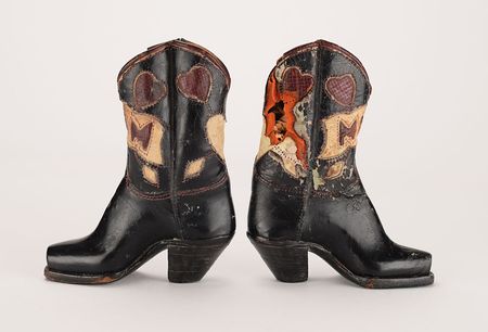 Lot #1008 Clyde Barrow Hand-Made Miniature Leather