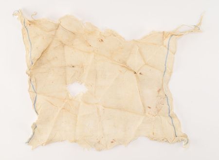 Lot #1009  Barrow Gang's Bloodied Bandage from