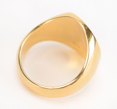 Lot #1024 Mickey Cohen's Personally-Owned Monogrammed Ring - Image 2